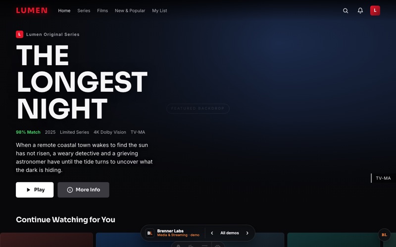 Lumen Originals — Media & Streaming