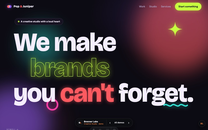 Pop & Juniper — Creative Studio
